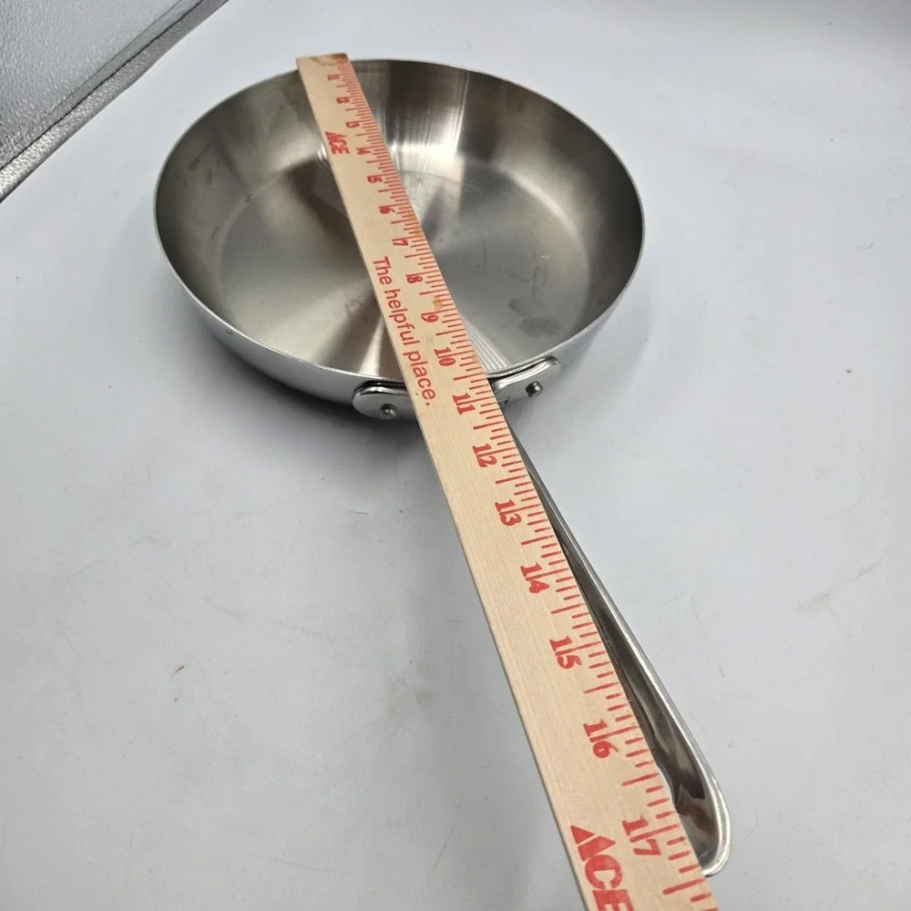 New ALL-CLAD D5 METALCRAFTERS USA 9 Inch Skillet Stainless Fry Pan 2021905